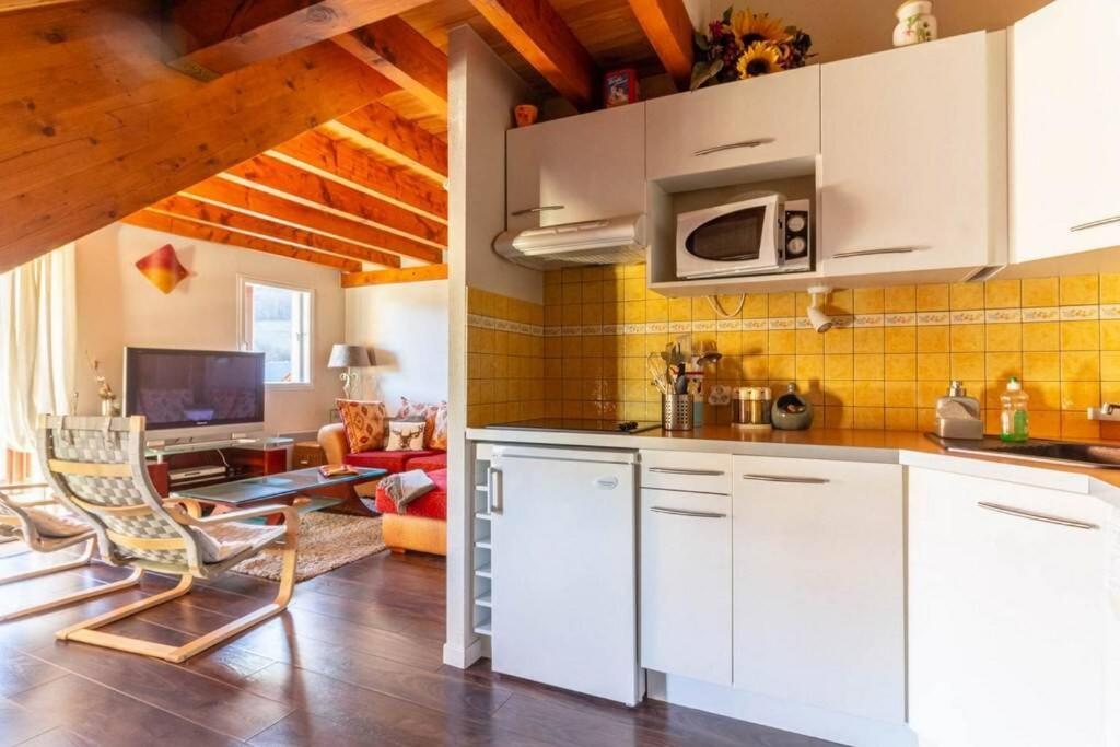 Appartement Style Chalet A Saint Lary Soulan. ภายนอก รูปภาพ